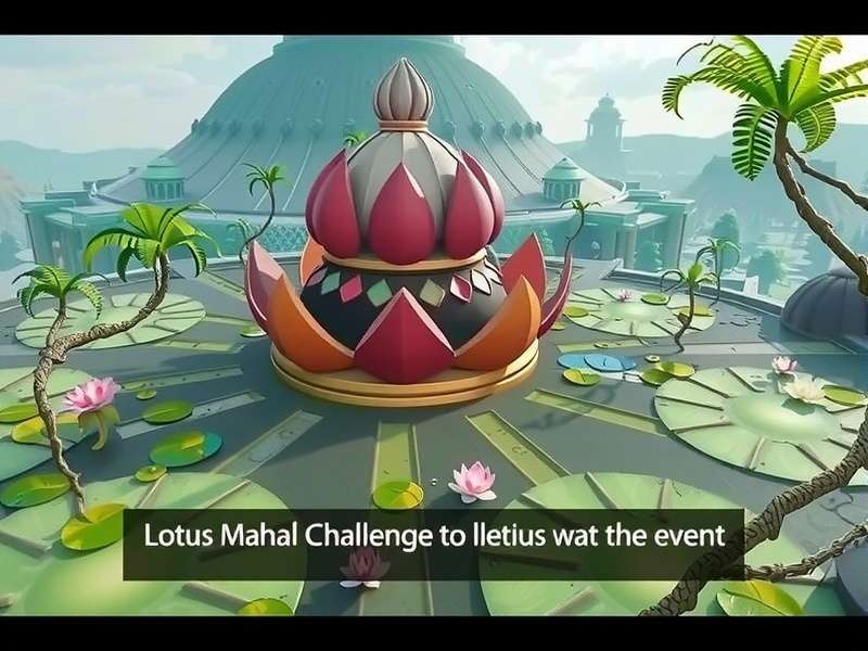 Lotus Mahal Challenge Gameplay Screenshot